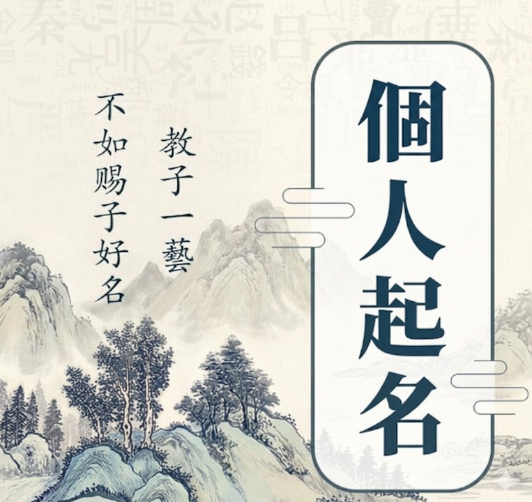 個人起名咨詢